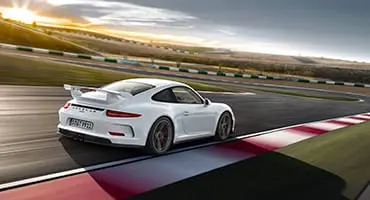 Porsche 997 Turbo remap on race track.